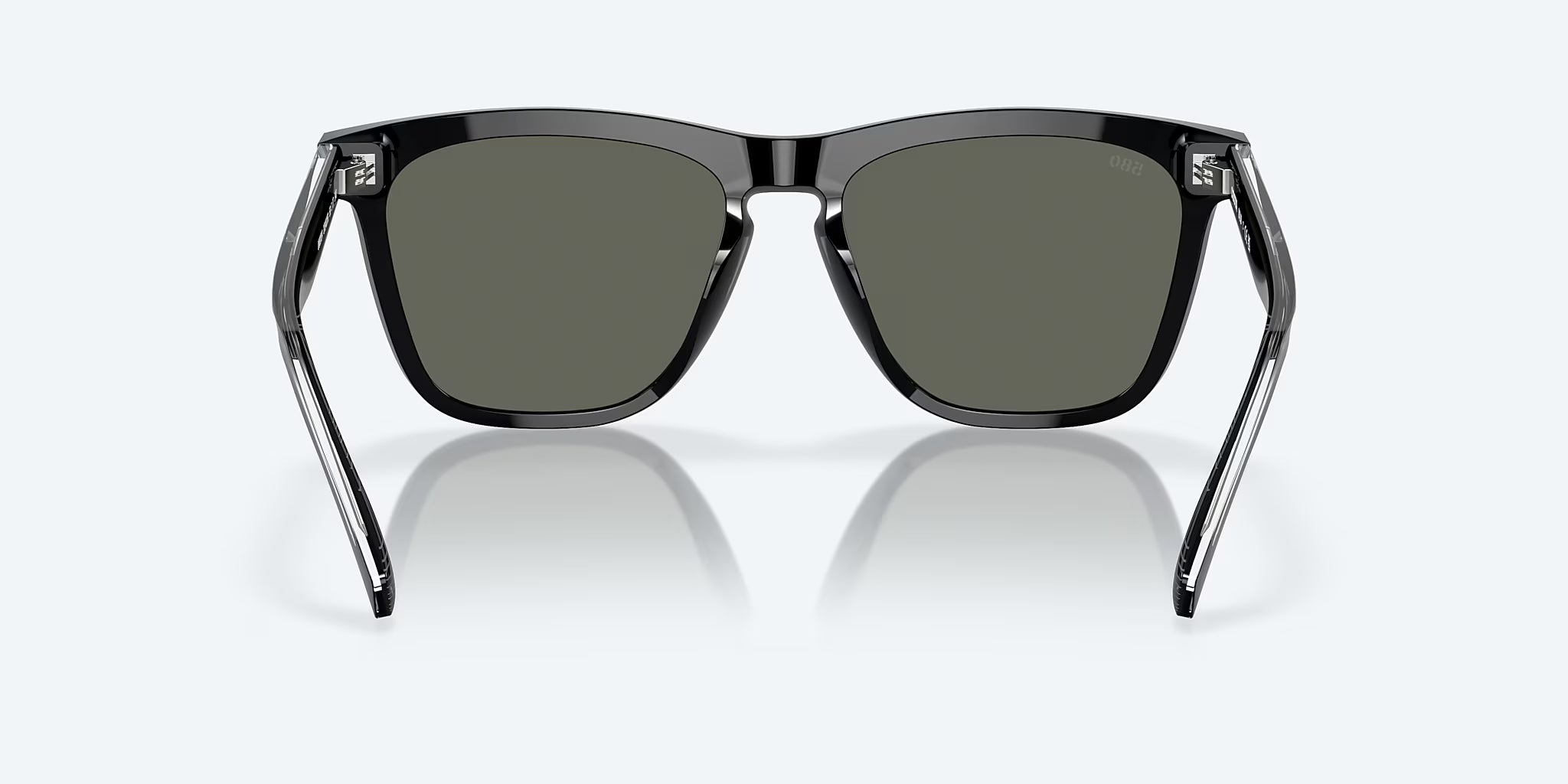 Costa Unisex Square Sunglasses – Black / Gray 580G