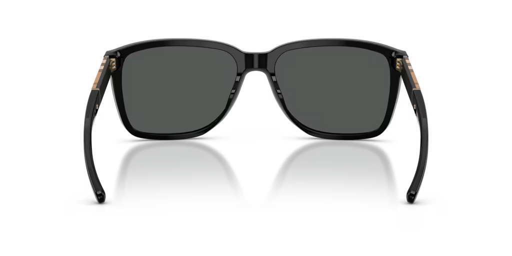 Burberry Men's Square Acetate Sunglasses – Black