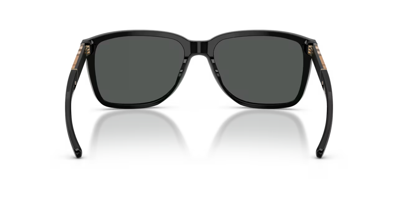 Burberry Men's Square Acetate Sunglasses – Black