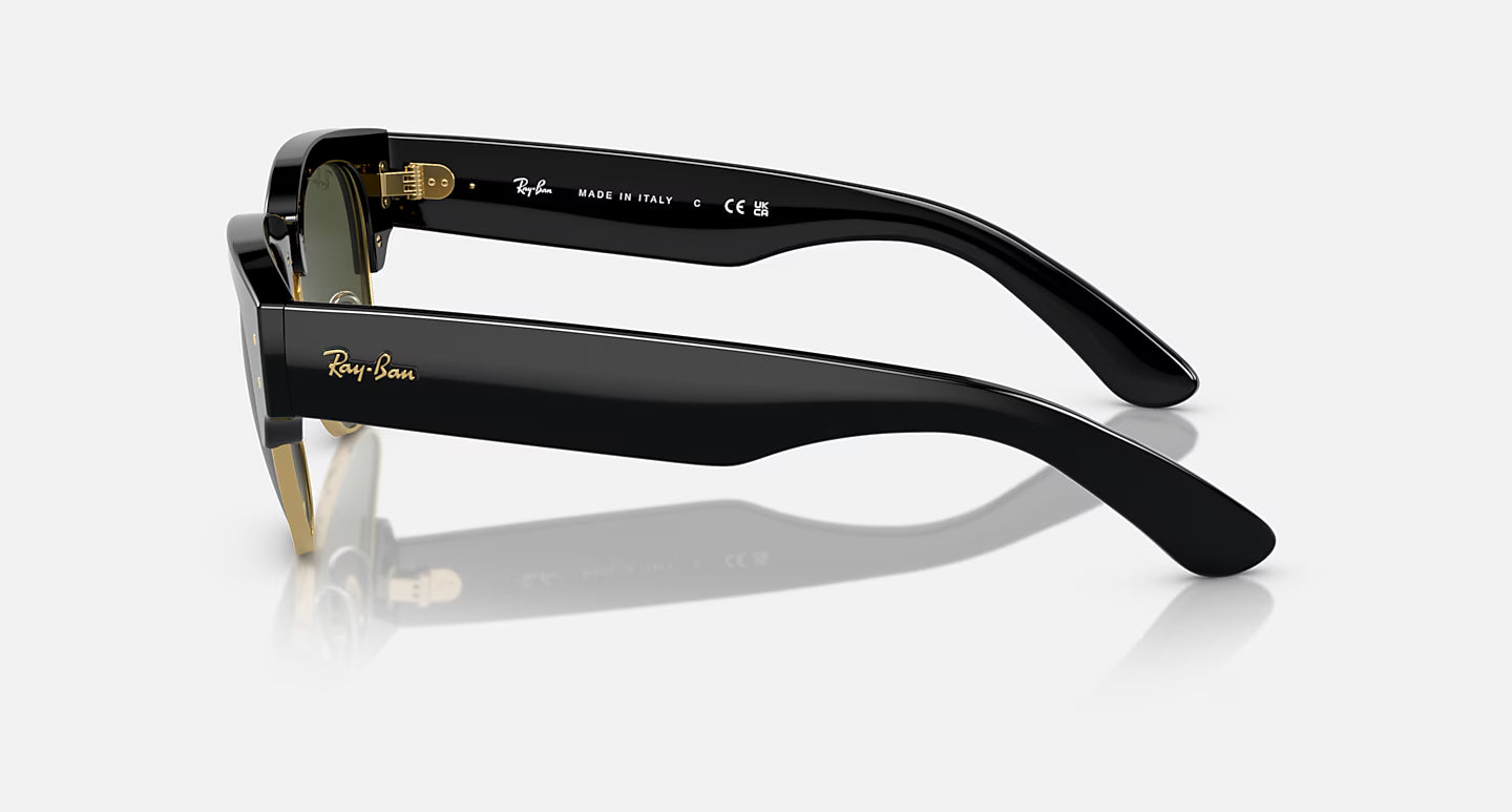 Ray-Ban Unisex Mega Clubmaster Sunglasses – Black/Green