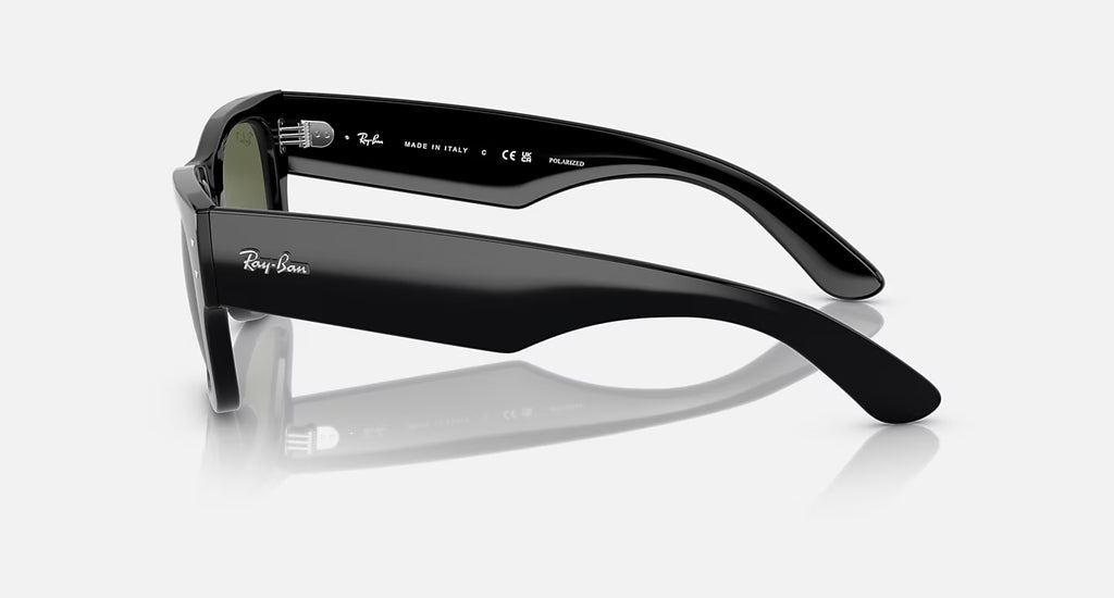 Ray-Ban Unisex Mega Wayfarer Sunglasses – Black/Green