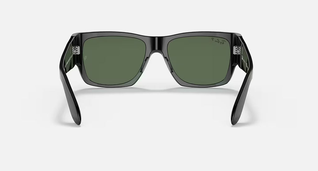 Ray-Ban Unisex Nomad Sunglasses – Black / Green