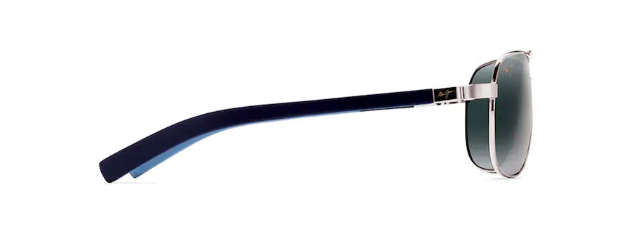 Maui Jim Unisex Aviator Sunglasses – Silver / Neutral Grey