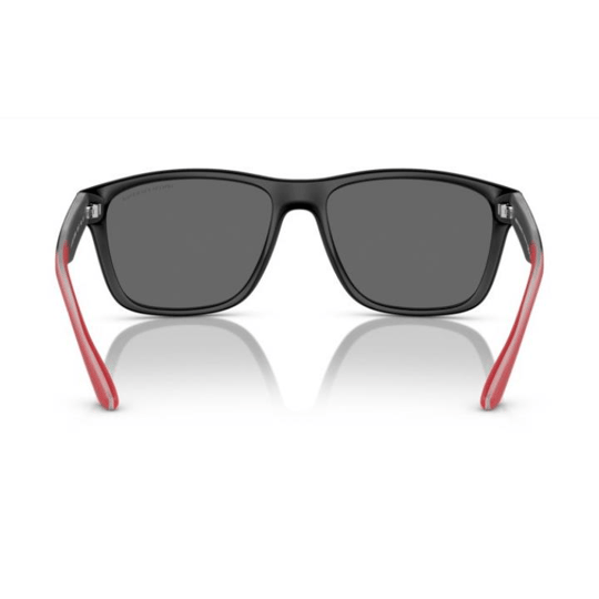 Armani Exchange Men’s Square Sunglasses – Black/Grey