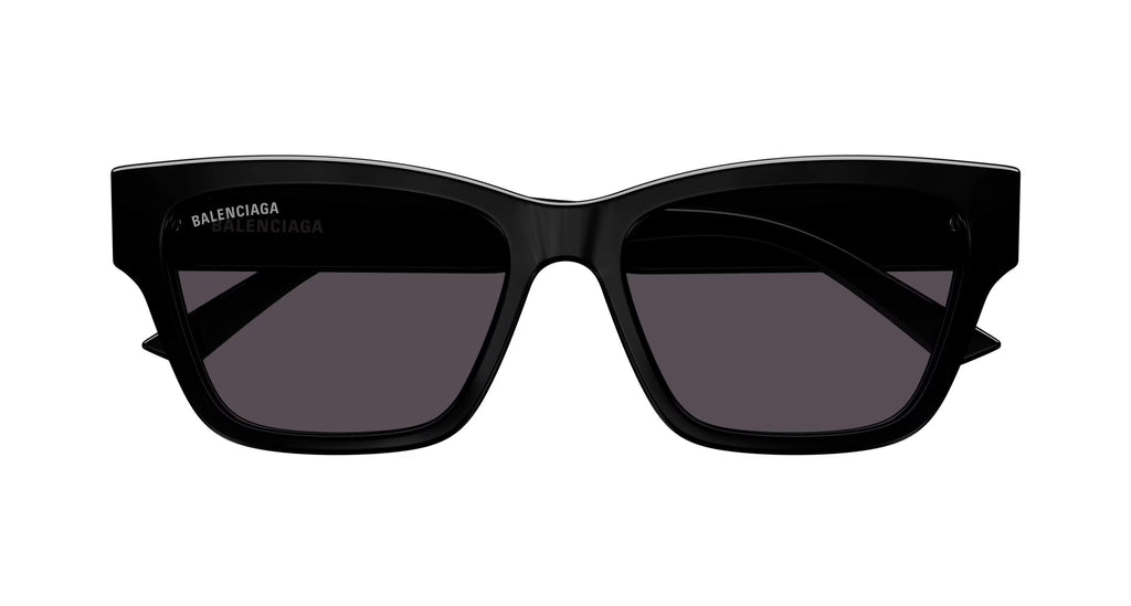 Balenciaga Grey Square Ladies Sunglasses
