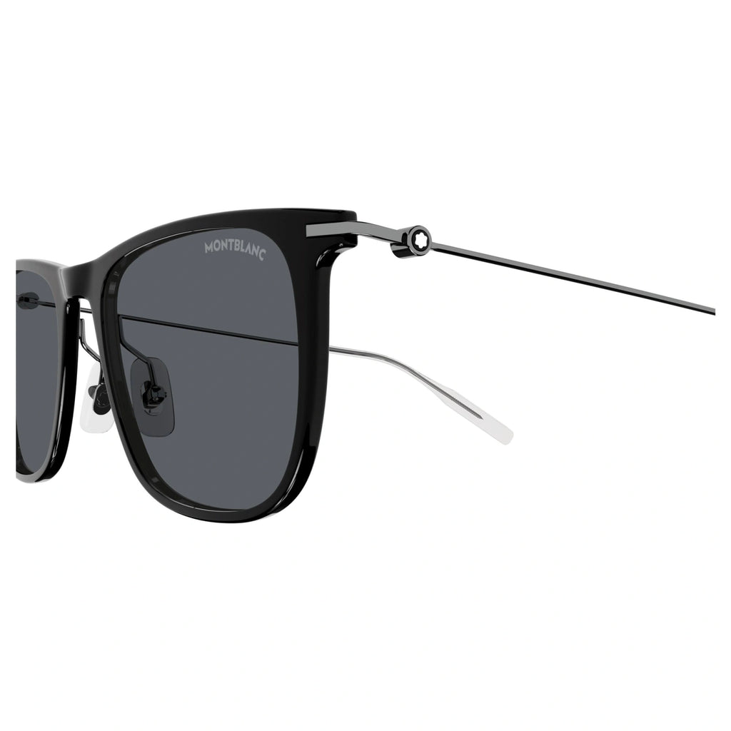 Mont Blanc Men’s Square Full-Rim Sunglasses