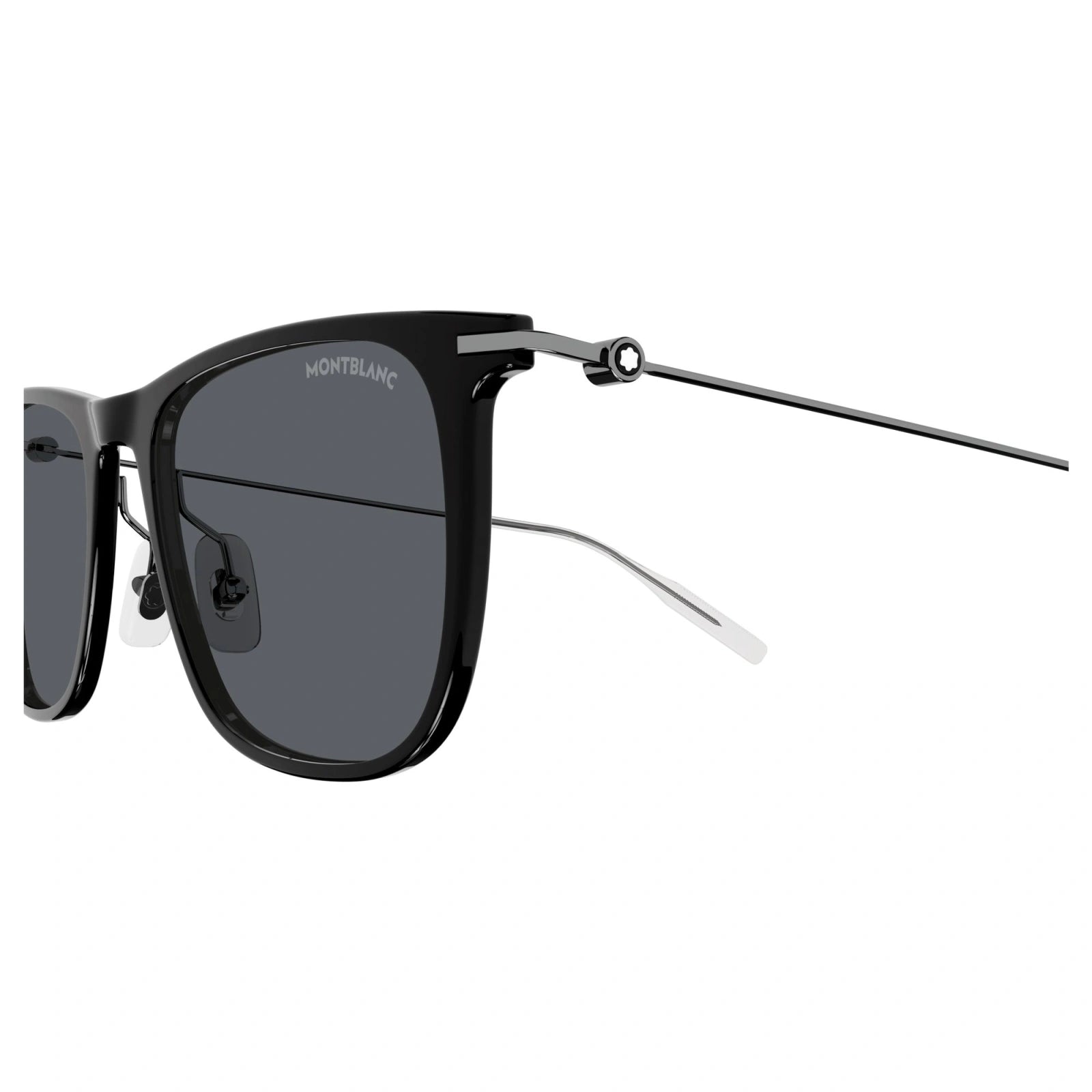 Mont Blanc Men’s Square Full-Rim Sunglasses