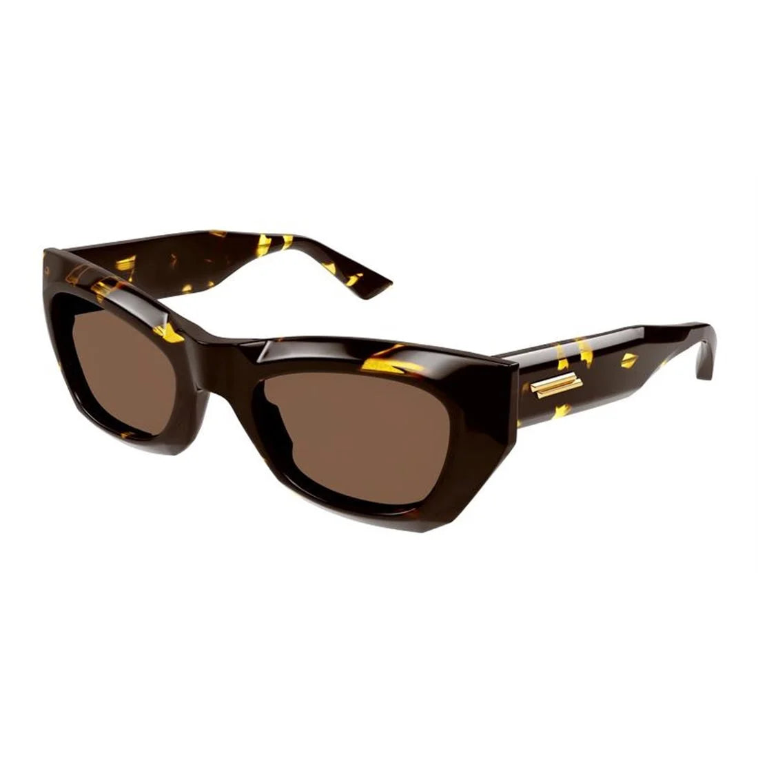 Bottega Veneta Women’s Cat-Eye Acetate Sunglasses – Tortoise/Brown