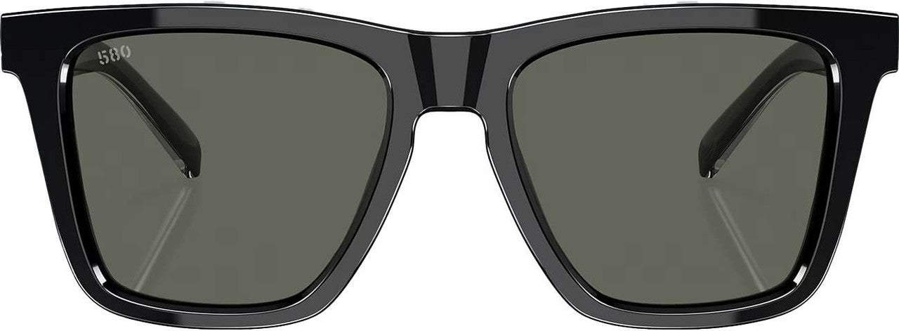 Costa Unisex Keramas Polarized Sunglasses – Black / Gray 580G